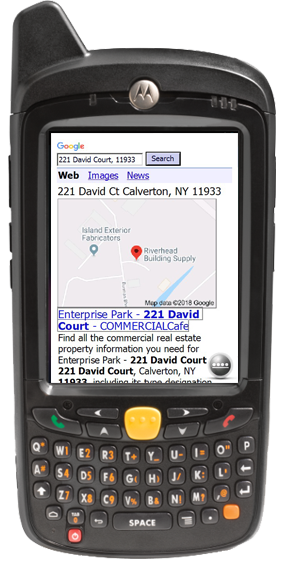 Customer Address Search Google Maps