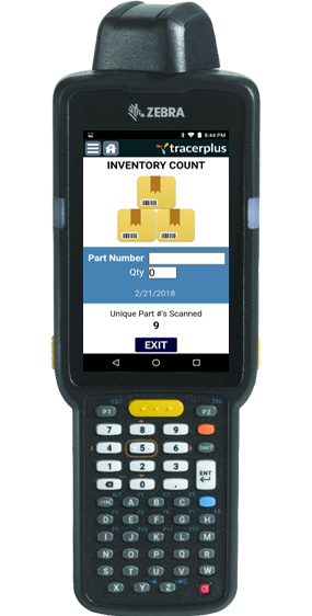 Simple Inventory Count on Zebra MC3300