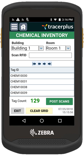 RFID Chemical Track - Chemical Inventory