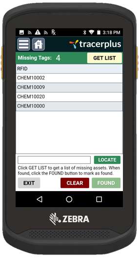 RFID Chemical Track - Find Chemicals