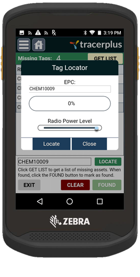 RFID Chemical Track - Using Geiger Counter