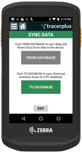 RFID Chemical Track - Sync Options