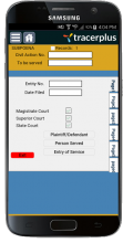 Subpoena Serving & Tracking mobile application