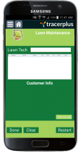 TracerPlus Lawn Maintenance Mobile App 