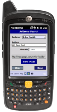 Customer Address Search
