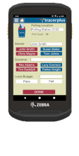 Zebra TC20 Exit Polling Application