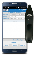 RFID Scanning with temperature sensors