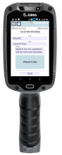 Image of a Zebra handheld compatible with this program