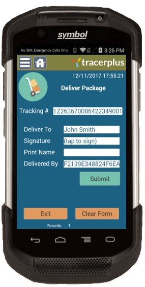 Internal Package Track
