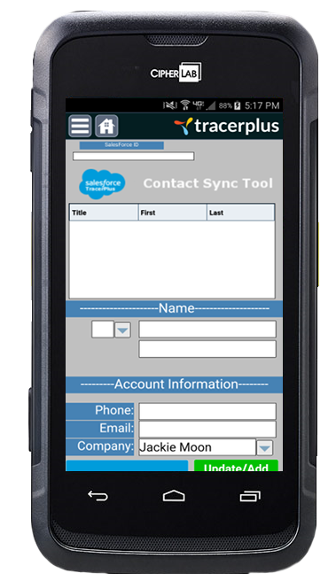 TracerPlus & Salesforce Demo Project