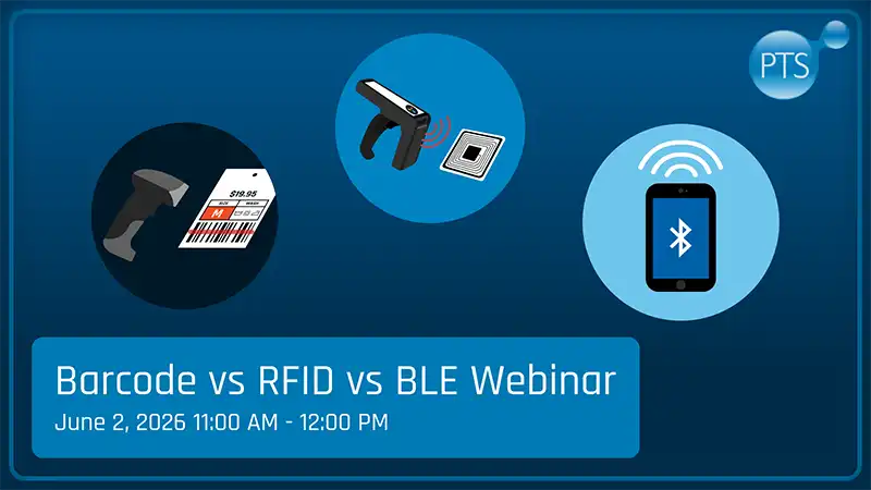 Barcode vs RFID vs BLE Webinar